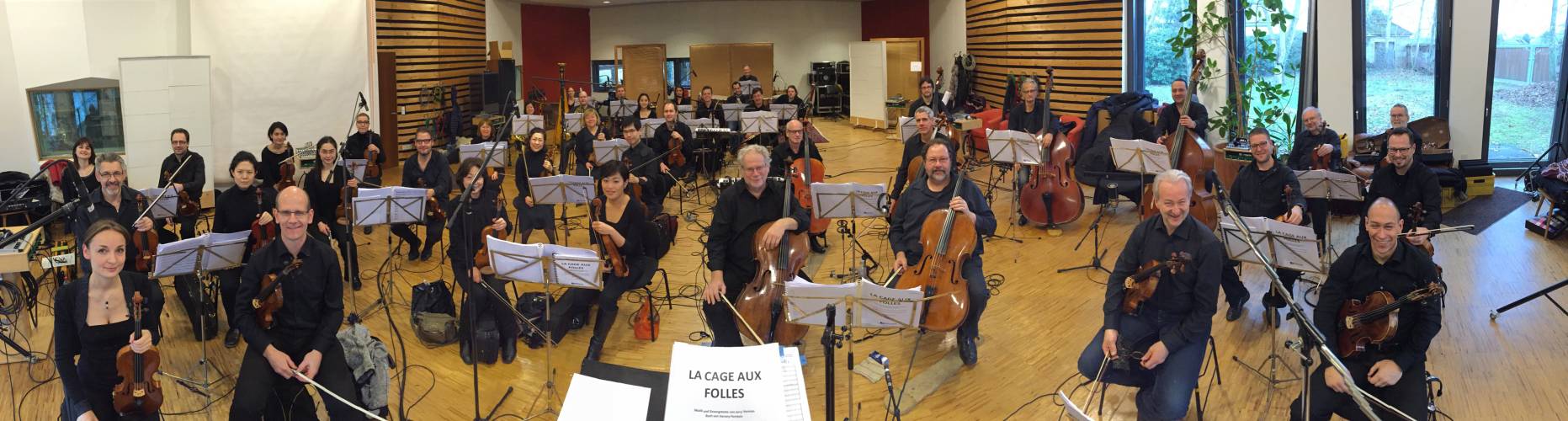 Aufnahmen Soundtrack "La Cage Aux Folles" (Nürnberger Symphoniker))